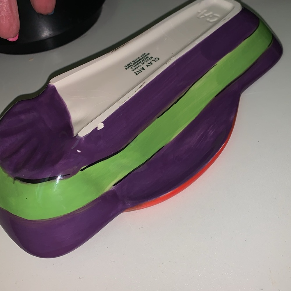 Clay art flip flop serving dish decor - Picture 8 of 8